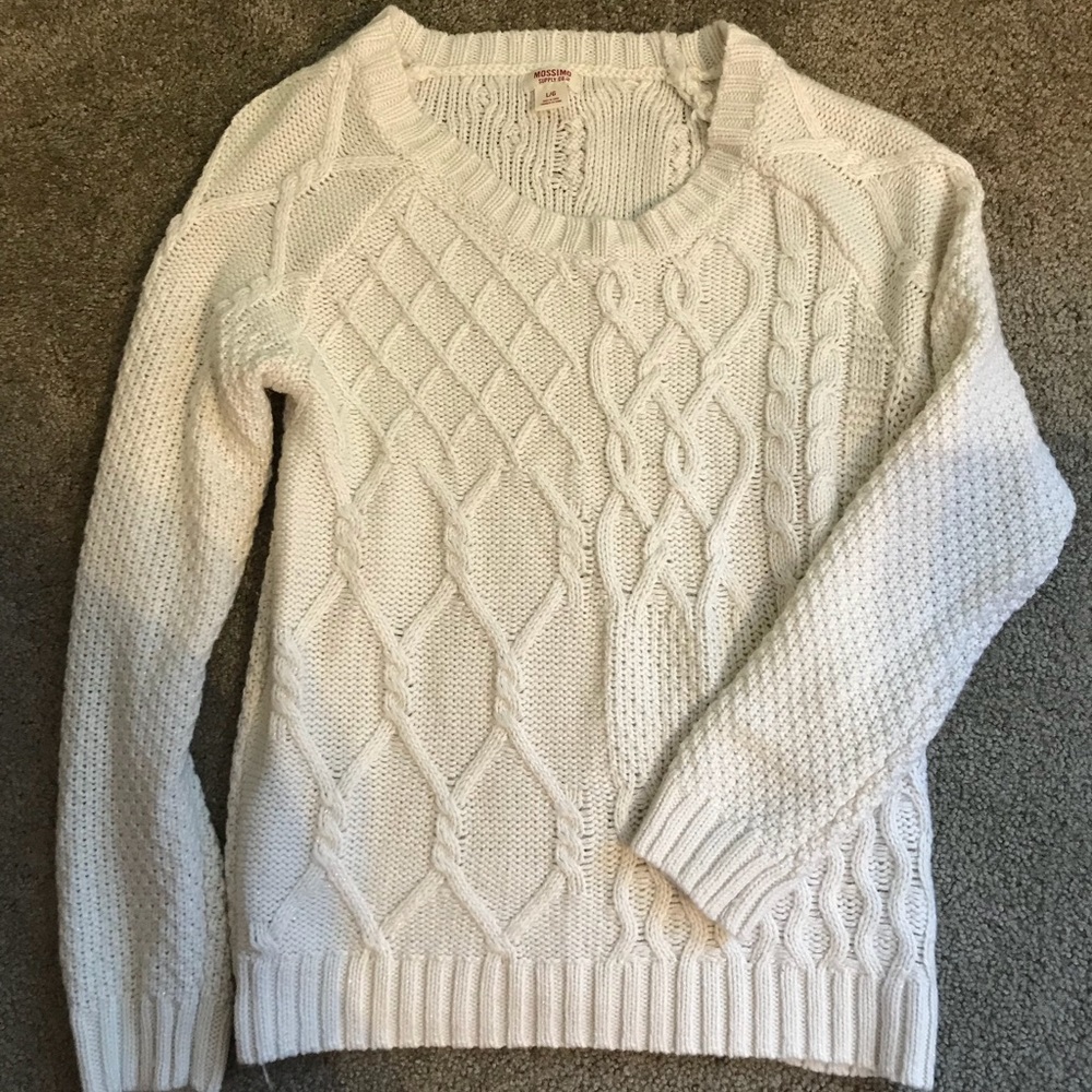 Mossimo Cream Sweater